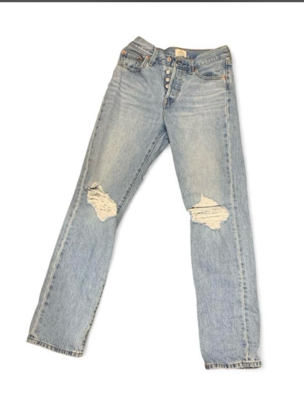 Levi’s  Light Wash Distressed Women’s Jeans